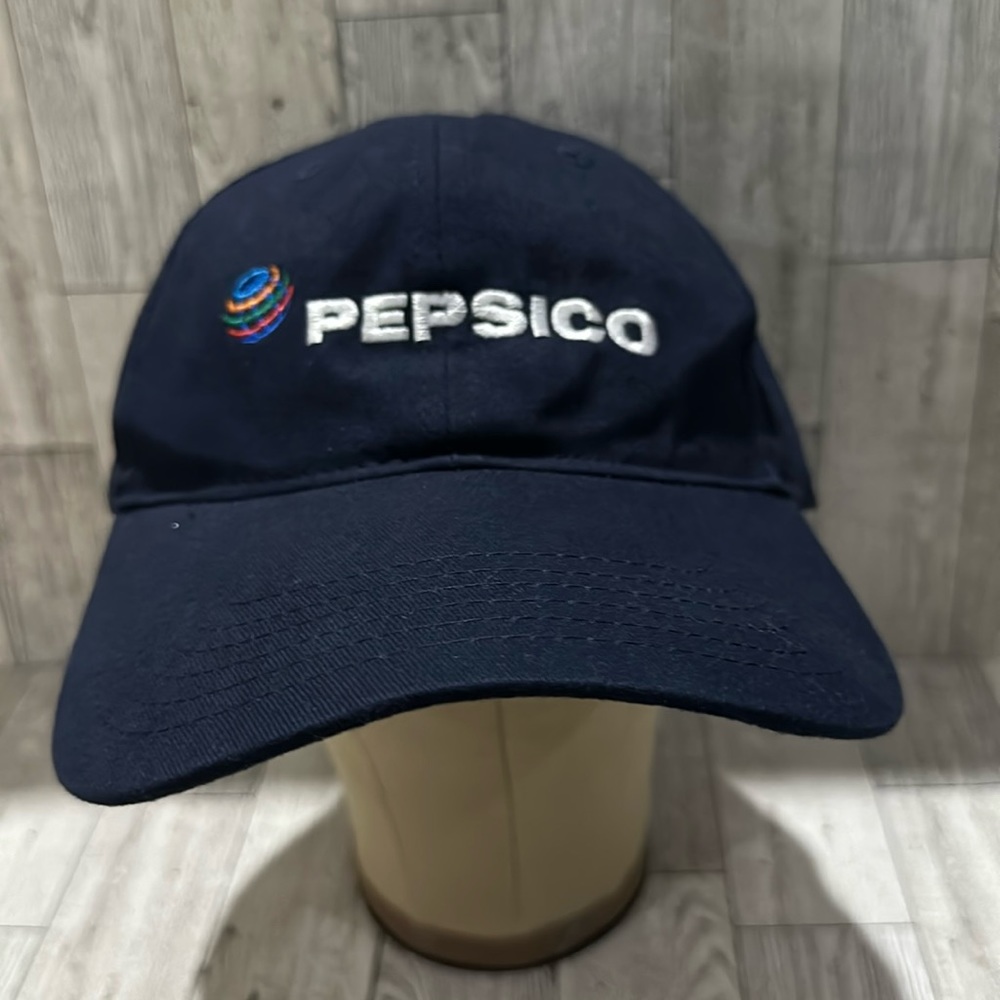 PepsiCo blue baseball cap hat